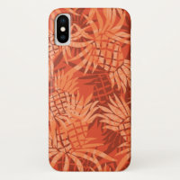 Pineapple Camo Hawaiian Tropical - Orange