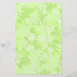 Pineapple Camo Hawaiian Tropical Stationery