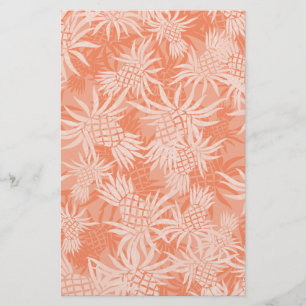 Pineapple Camo Hawaiian Tropical Stationery