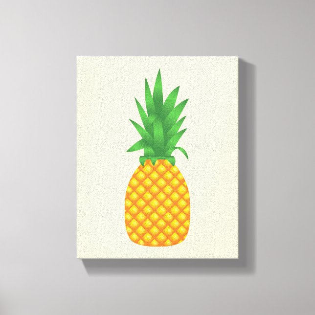 Pineapple Canvas Print (Front)