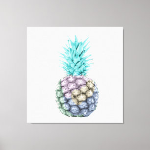 pineapple canvas print