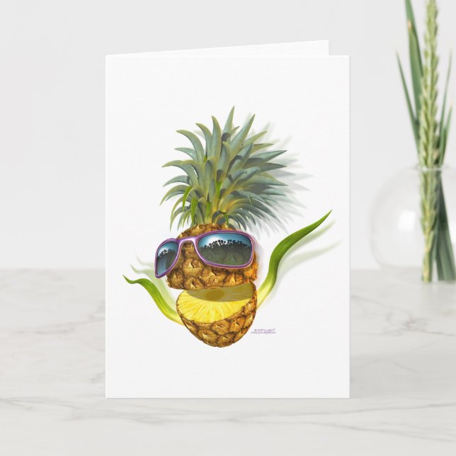 pineapple card (Front)