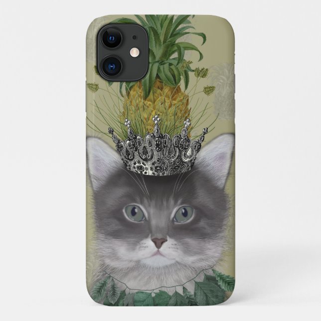 Pineapple Cat Case-Mate iPhone Case (Back)