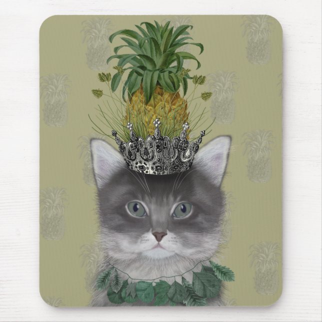 Pineapple Cat Mouse Mat (Front)