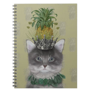 Pineapple Cat Notebook