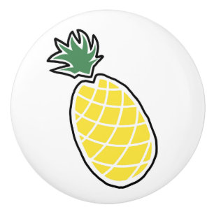 Pineapple Ceramic Knob
