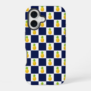 Pineapple Chequered iPhone Case