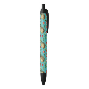 Pineapple Cherry Bliss Black Ink Pen