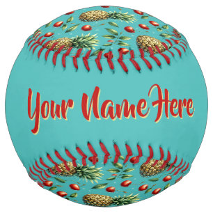 Pineapple Cherry Bliss (personalise) Softball