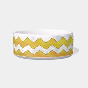 Pineapple Chevron Pattern Bowl