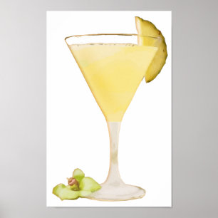 Pineapple Cocktail Poster