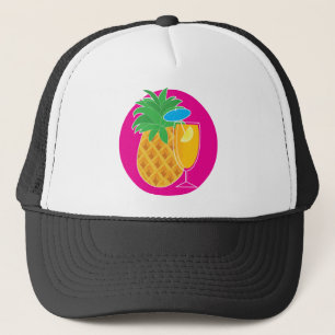 Pineapple Cocktail Trucker Hat