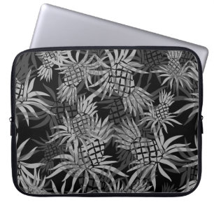 Pineapple Collage Hawaiian Neoprene Wetsuit Laptop Sleeve