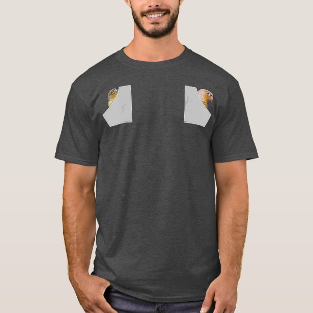 Pineapple Conure Shirt Cute Pocket Conure Parrot (Front)