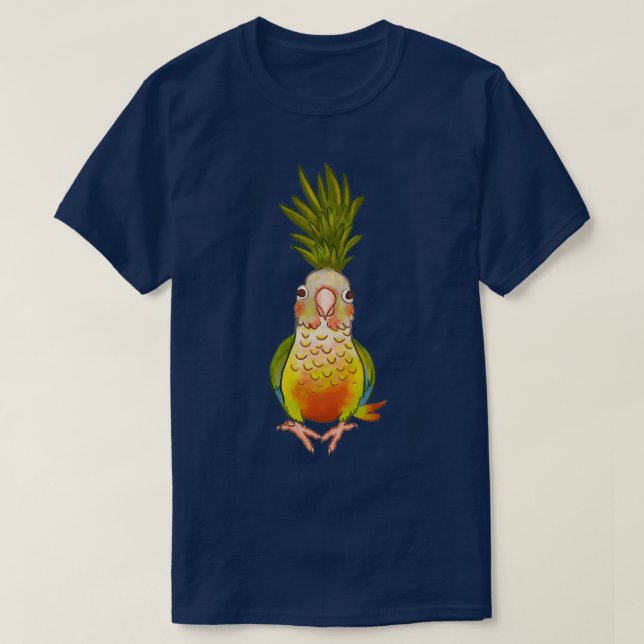Pineapple Conure T-Shirt (Design Front)