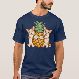 Pineapple Corgi, Gifts For Puppy Lovers, Funny Dog T-Shirt