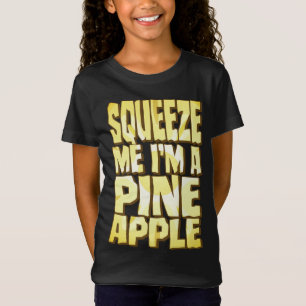 Pineapple Costume Funny Halloween Fruit Slice Sque T-Shirt