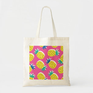 Pineapple Crazy Colours: Childish Pop-Art. Tote Bag