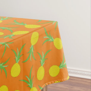 Pineapple Cute Kid's Birthday Party Summer Tablecloth