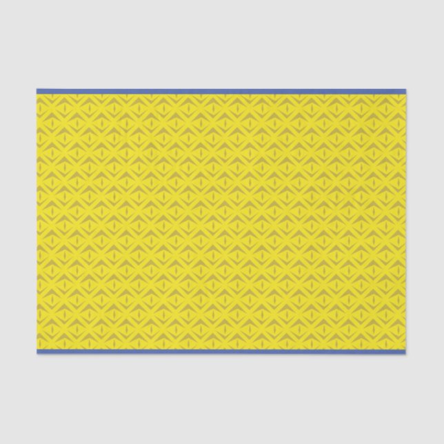 Pineapple Cute Summer 1st Birthday Party Theme Tissue Paper (Front)