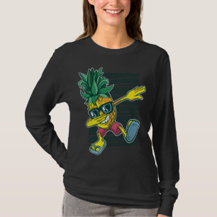 Pineapple Dabbing Pineapple Fruit Sunglasses Hawai T-Shirt