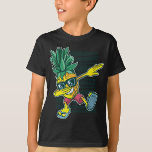 Pineapple Dabbing Pineapple Fruit Sunglasses Hawai T-Shirt