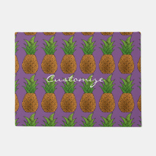 pineapple design Thunder_Cove Doormat