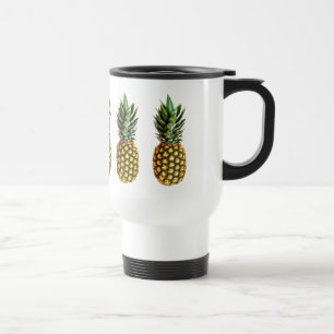 Pineapple design travel mug