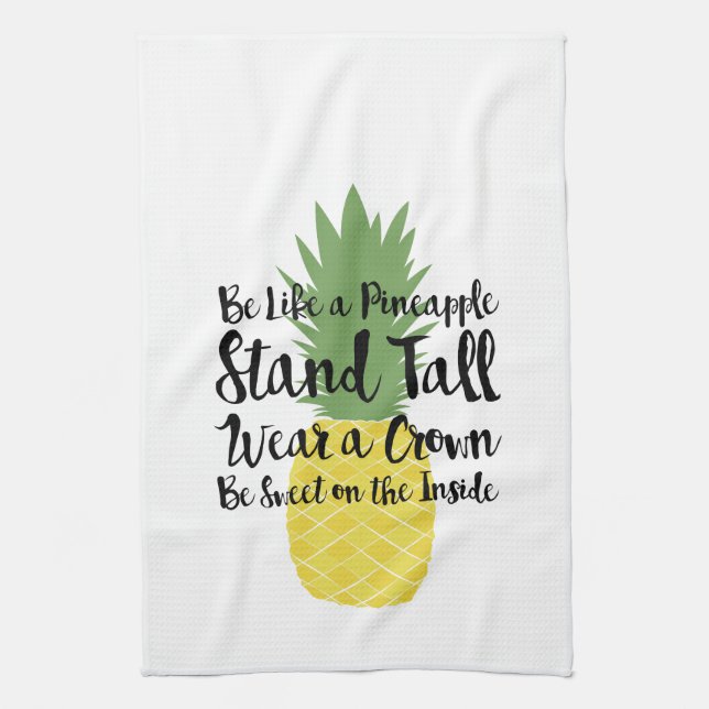 Pineapple Dish Towel (Vertical)