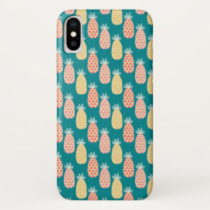 Pineapple Doodle Pattern iPhone X Case