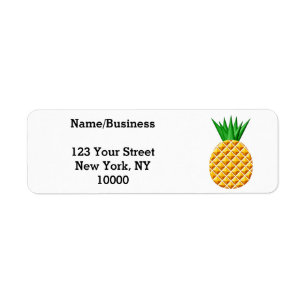 Pineapple Drawing In Yellow And Green