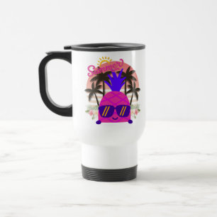 Pineapple Enjoy the Summer Travel Mug