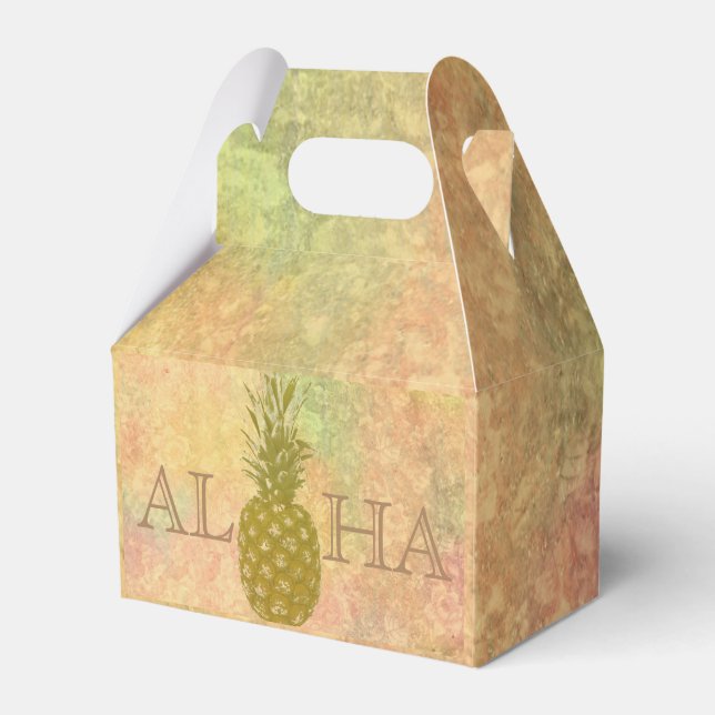 Pineapple Favour Box (Front Side)