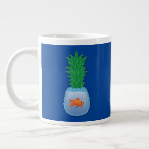 Pineapple Fish Giant Coffee Mug