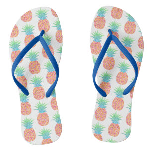Pineapple Flip Flops