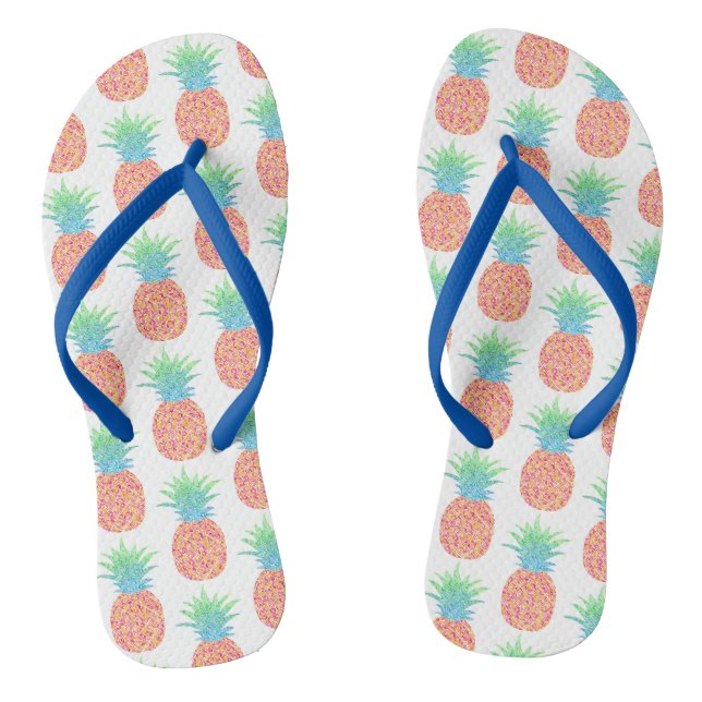 Pineapple Flip Flops (Footbed)