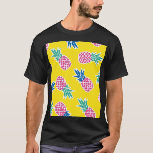 Pineapple Frenzy: Bright Cartoon Vintage. T-Shirt