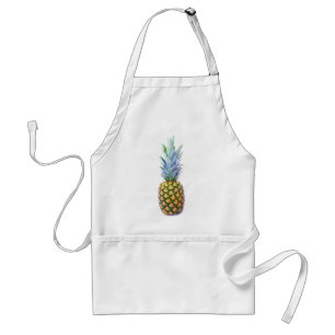 Pineapple Fruit Beach Dessert Colourful Tropical Standard Apron