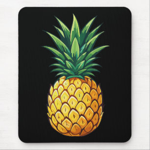 Pineapple fruit mouse mat