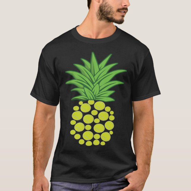 Pineapple Fruit Or Hawaiian T-Shirt (Front)