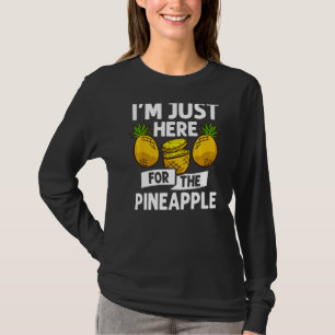 Pineapple Fruit Plant Juice Hawaiian Quotes T-Shirt