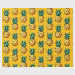 Pineapple fruit wrapping paper