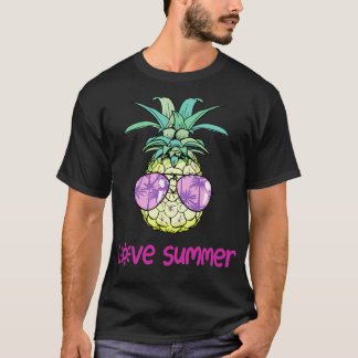 Pineapple Funny Summer T-Shirt