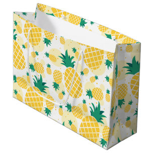 Pineapple Gift Bag - Large, Glossy