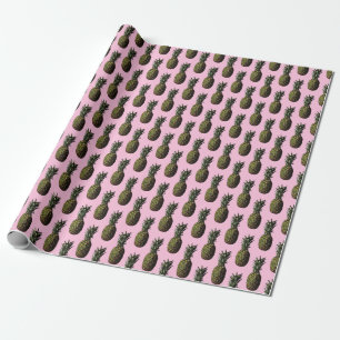 Pineapple Gift Wrapping Paper
