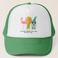Pineapple Gnome Flamingo Joke