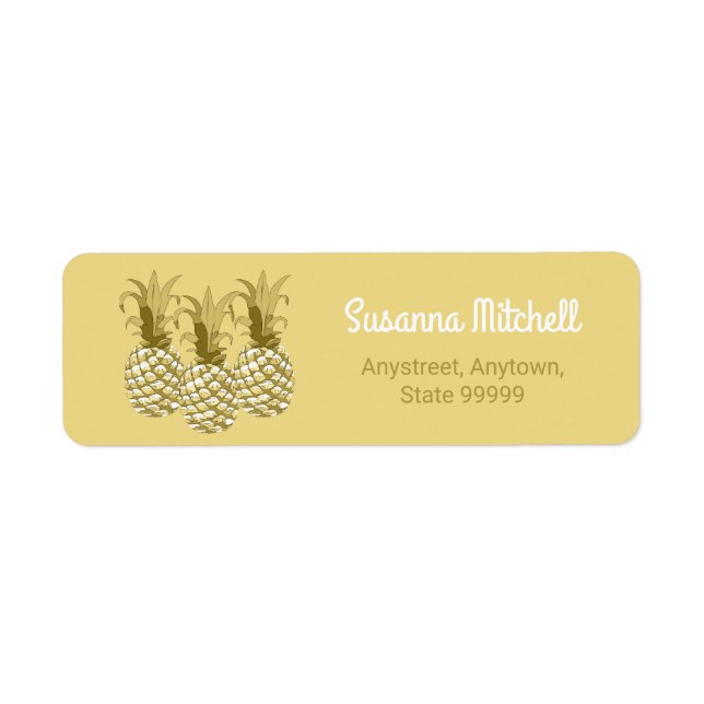 Pineapple Gold Row ID239 (Front)
