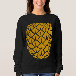 Pineapple Halloween Costume Cute Trendy Group Frui Sweatshirt