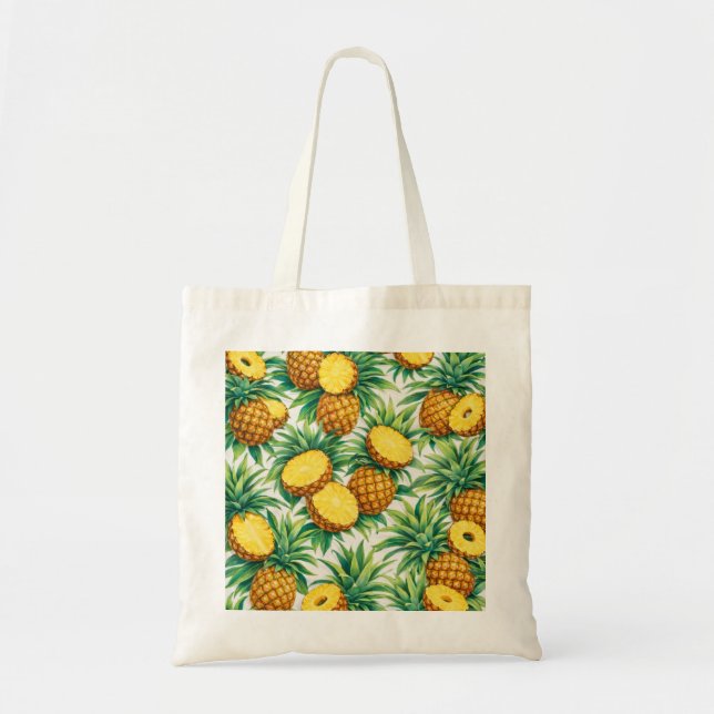 Pineapple Harvest Pattern  Tote Bag (Front)