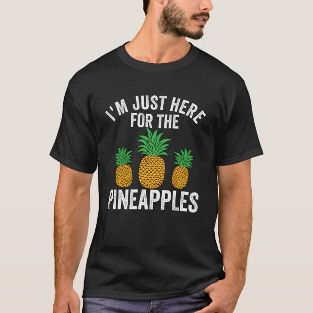 Pineapple  Hawaii Fruit Pineapple Hawaiian Men Wom T-Shirt (Front)